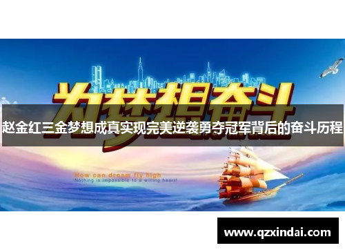赵金红三金梦想成真实现完美逆袭勇夺冠军背后的奋斗历程